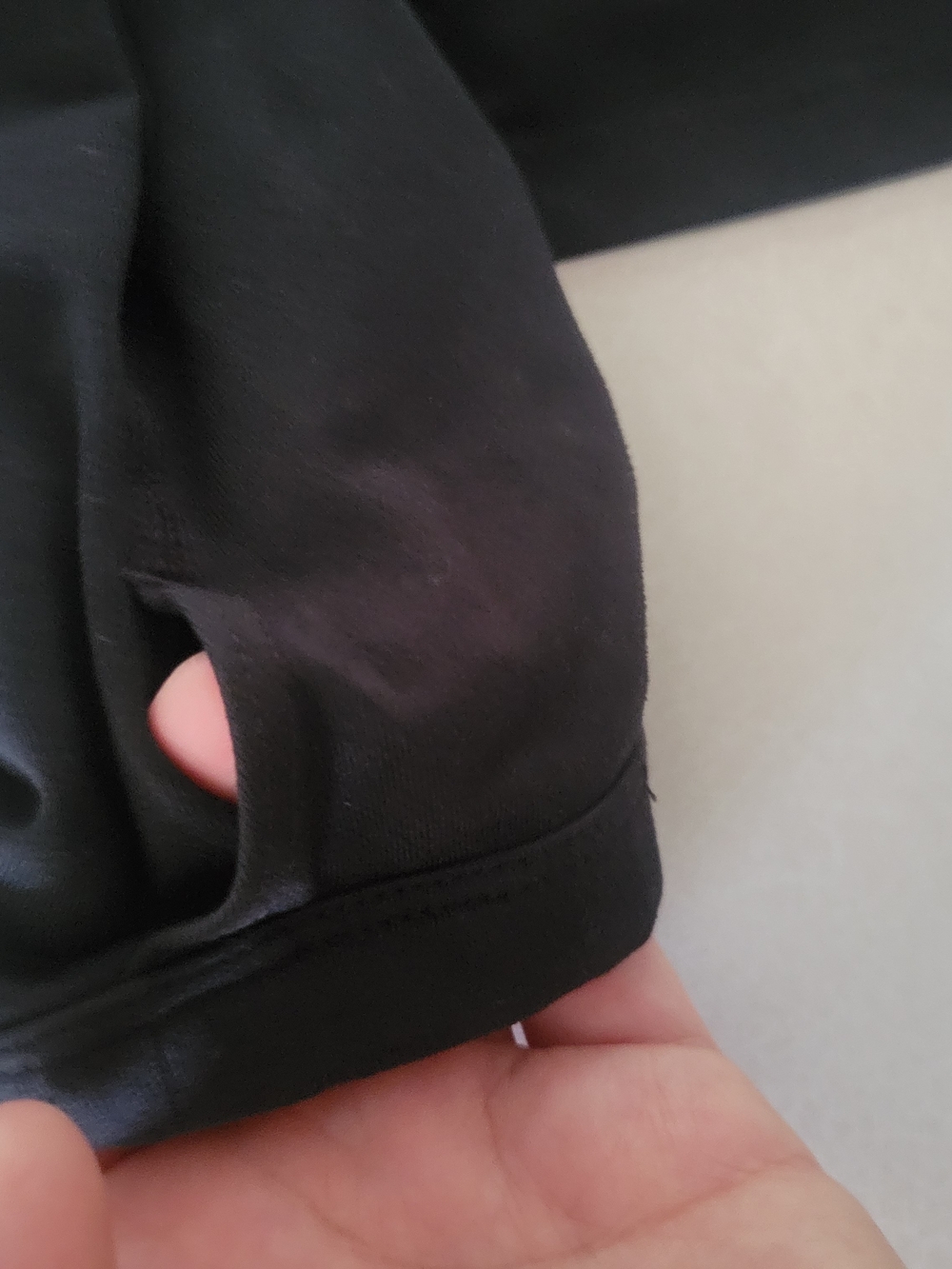 Nike Black Quarter-Zip Performance Long-Sleeve Shirt - Picture 5 of 7